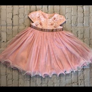Rare Editions 18 month light blush pink dress